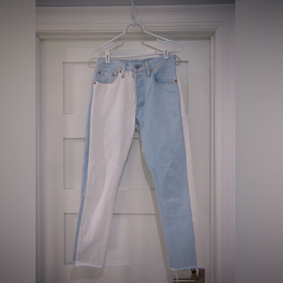 Levi's Denim - Levi’s 501 Skinny Jean in Two Faced Denim 🤍🩵